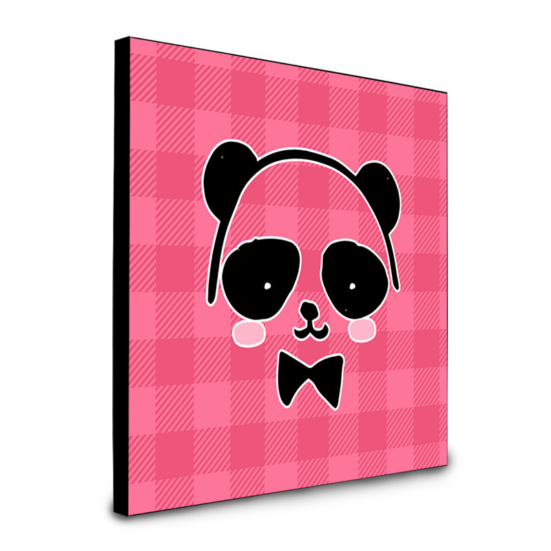 « panda bear face », art encadré Tuscania