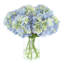 Hydrangeas Arranged in a Glass Vase-1748142122
