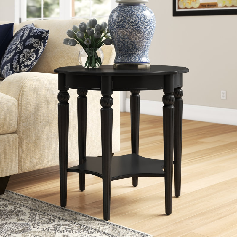 Table de bout Arine, Réglisse noire