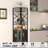 Bar Cabinet w/Wine Rack, Corner Bar Cabinet with Adjustable Shelf, Liquor Cabinet Bar for Home-702318477