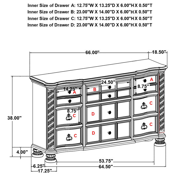 Dimensions du produit