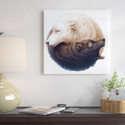«Yin and Yang», impression sur toile tendue