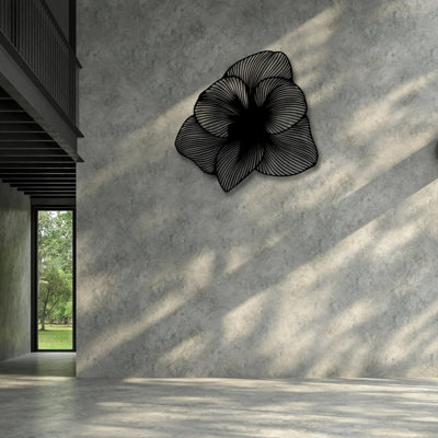 Handmade Traditional Plants & Flowers Wall Decor on Metal