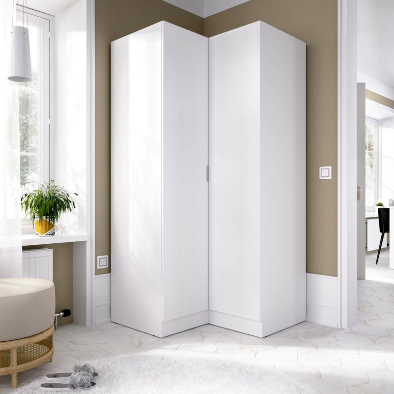 2 Door Manifactured Wood Wardrobe