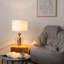 Lampe de chevet en verre Modern Glam