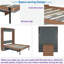 Lit escamotable avec bureau pliable Murphy-1377597271