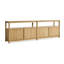 Open Plan Low Bookcase with Storage-836359043-836359068