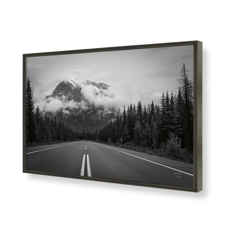 «Shifting» par Nathan Larson, reproduction d'art, 30 W x 20 H, Black, Framed Print