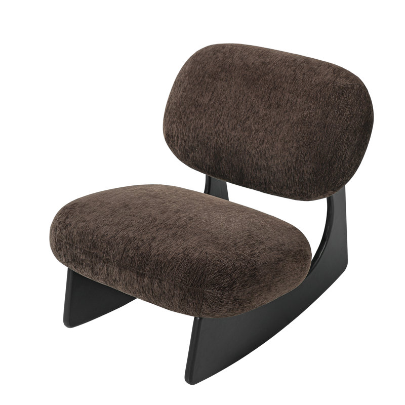 Chaise d'appoint à bascule Hartford, Dark Brown, 1