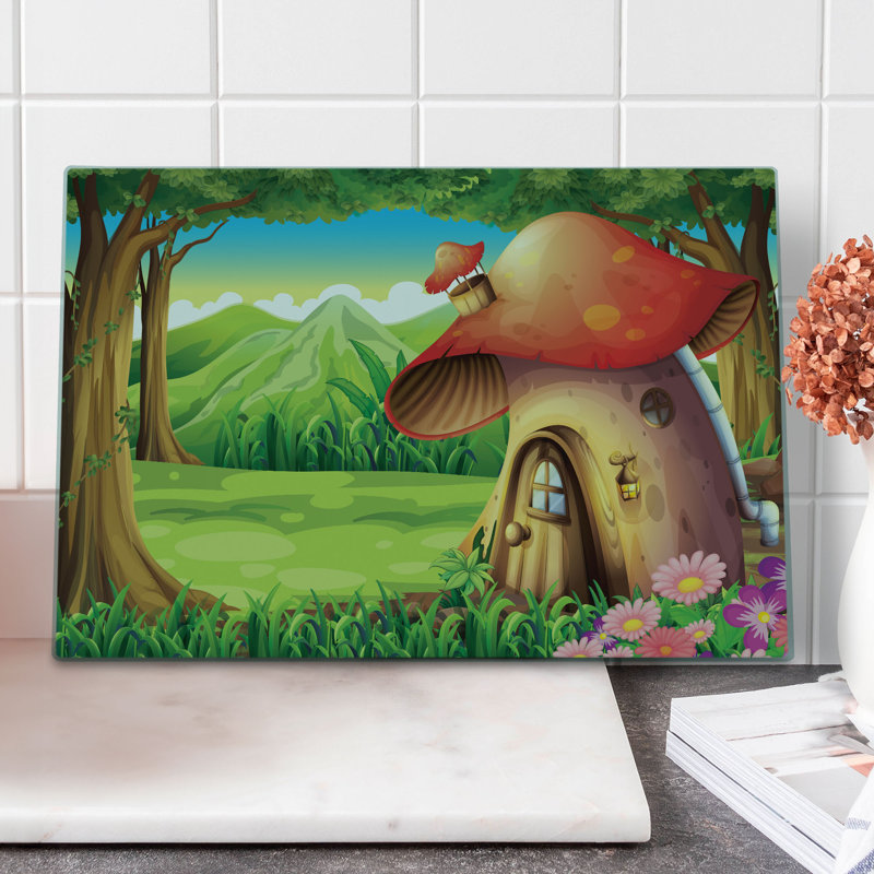 Planche à découper champignon Ambesonne