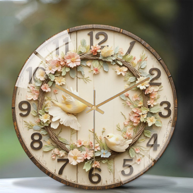 Horloge murale 12 po