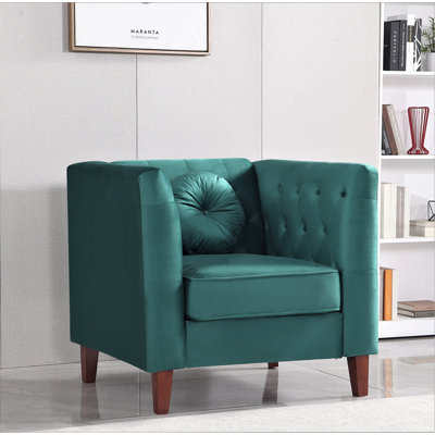 Druci Velvet Armchair