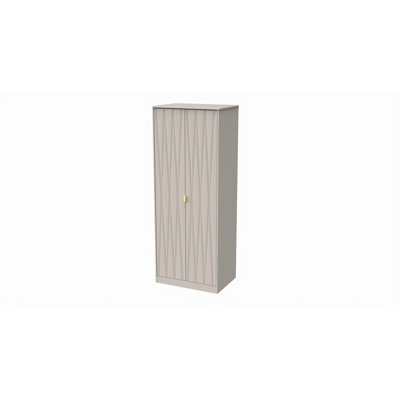 Fully Assembled Fellgren Diamond 2 Door Wardrobe