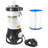 Swimline Cartridge Pool Filtration with Pump Built In Housing Complete System