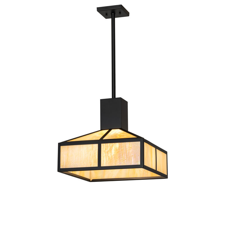 16" Square Mission Prime Pendant