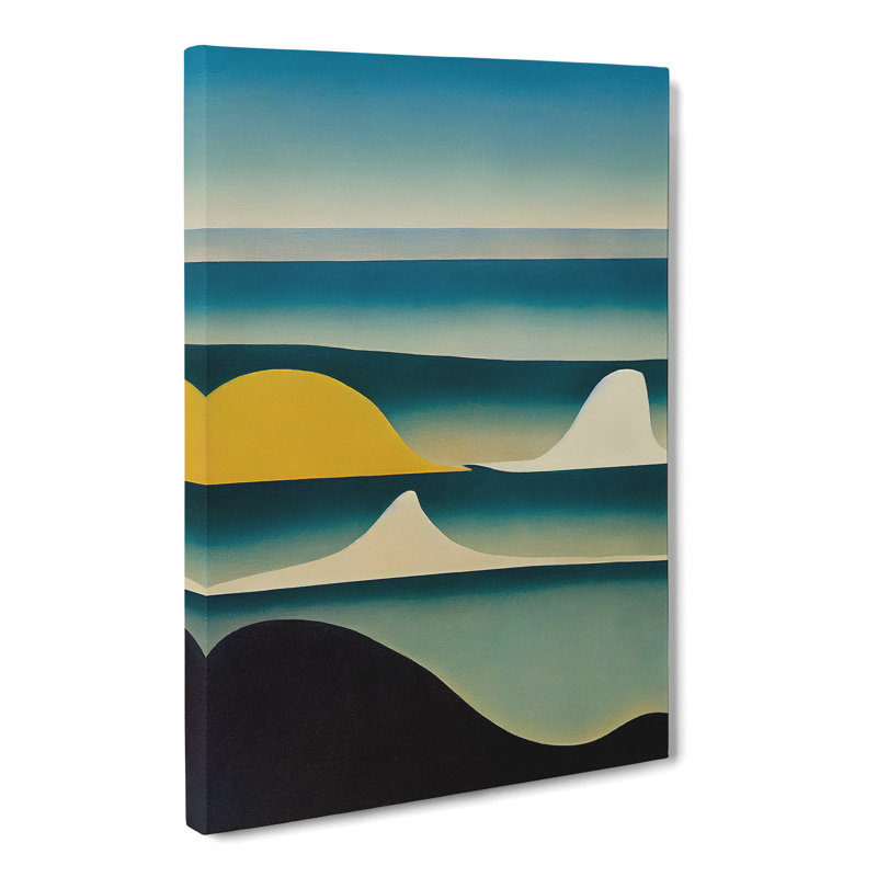 Seascape Abstract Vol.6 - Wrapped Canvas, 76cm H x 50cm W x 3cm D
