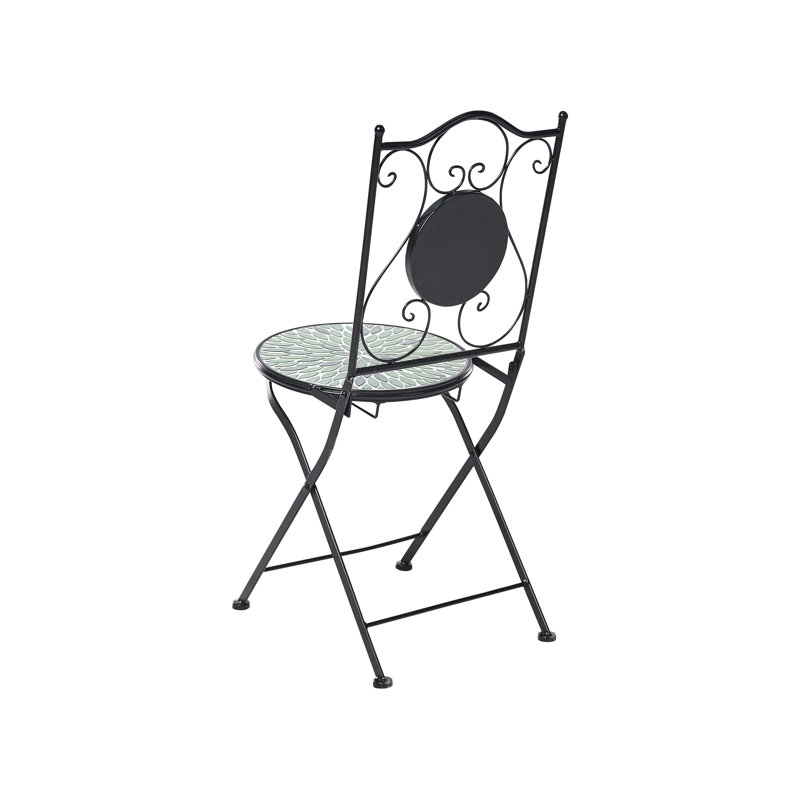 Bistro Set CIVATE Metal Black