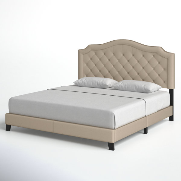 Andover Mills™ Alayah Upholstered Standard Bed & Reviews | Wayfair