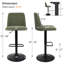 Tabouret de comptoir Adiza-496785277
