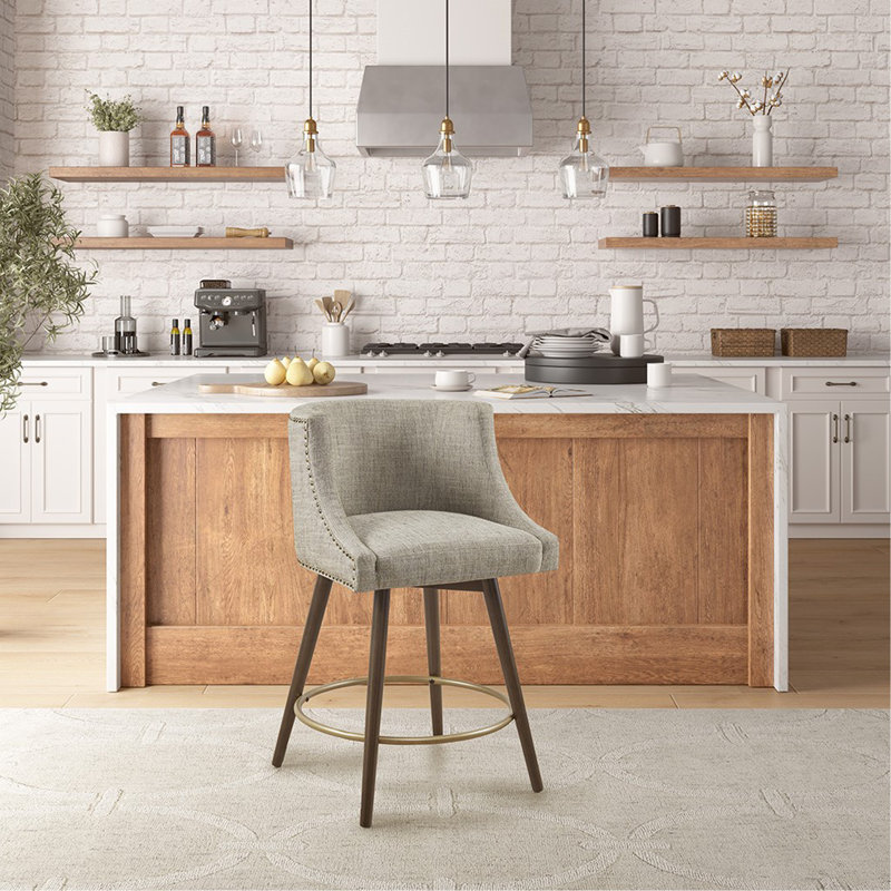 Tabouret de comptoir pivotant