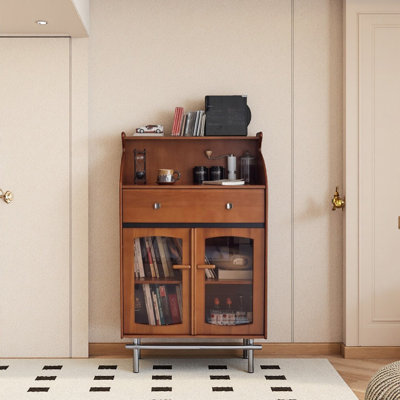 Armoire d'appoint à deux niveaux Médiévale