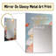 Coral Poppies Romantic Impression III - coquelicots, miroir mural-407041818