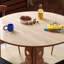 Table ronde Durable Vintage Creative Design-1685889573