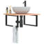 Asie 60cm Solid Wood Bathroom Vanity Top-379243848