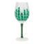 Verre à vin artisanal Enesco Lolita Christmas