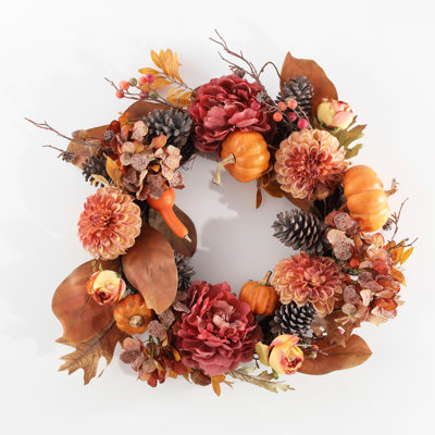 28" PVC & PE Blend Wreath