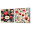 Florent - Ensemble de 2 collages carrés floraux-101849348-101849351