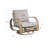 Aluminum Patio Swivel Club Chair Lounge Chair With Olefin Cushions