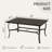 Whittlesey Rectangular Aluminum Dining Set with Cushions-408572168-408572175