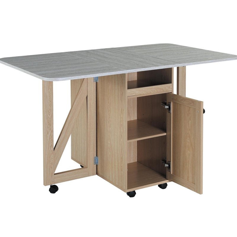 Foldable dining table