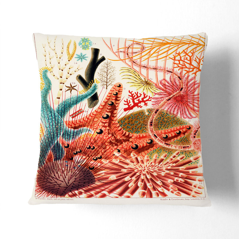 Square Throw Cushion, 55cm H x 55cm W x 20cm D