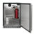 Kegco 24" Wide Dual Tap Stainless Steel Built-In Right Hinge Kegerator with Kit