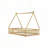 Wood Tent-shaped Floor Bed,Teepee Bed-1624096586-1624096585