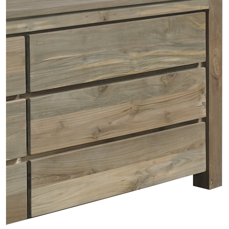 Commode double 6 tiroirs Darleena