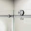 Porte de douche coulissante simple, porte de salle de bain sans cadre avec douche à l'italienne-121519420