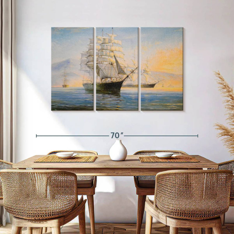 Aletra Ship, 36" H x 57" W