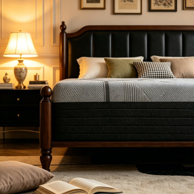 14" Mudium Plush Hybrid Mattress 