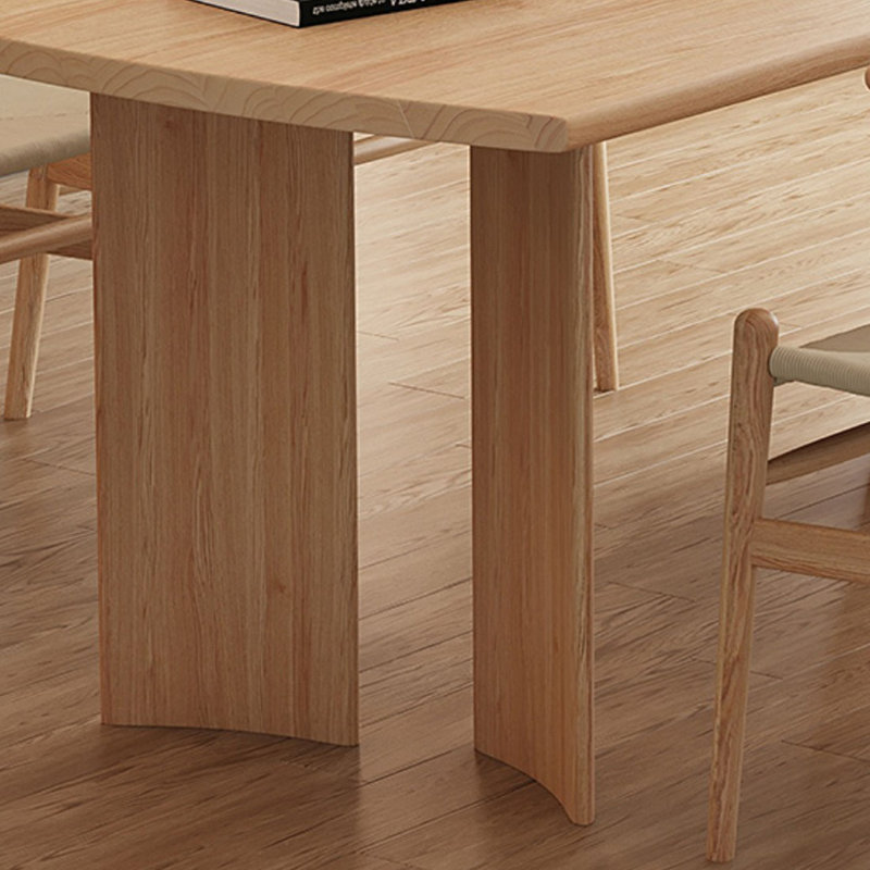 Table de salle à manger Modern Wabi-Sabi, H 29,5 po x L 70,8 po x l 31,4 po