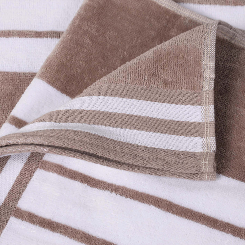 Serviette de plage Chira, Taupe, Serviette de plage - 1 paquet