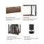 75.8cm H Media Shelves