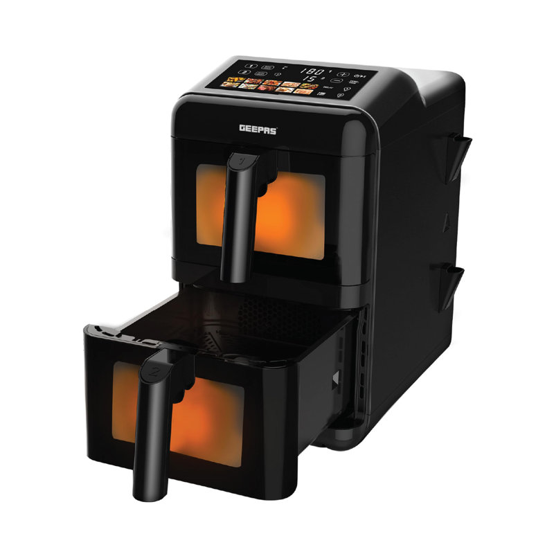 Geepas 12L Dual Air Fryer Air Fryer