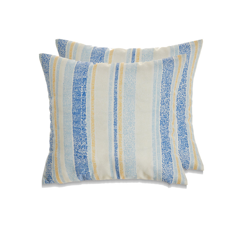  Coussin décoratif rayé intérieur / extérieur
