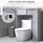 Over The Toilet Storage Cabinet W/ Adjustable Shelves