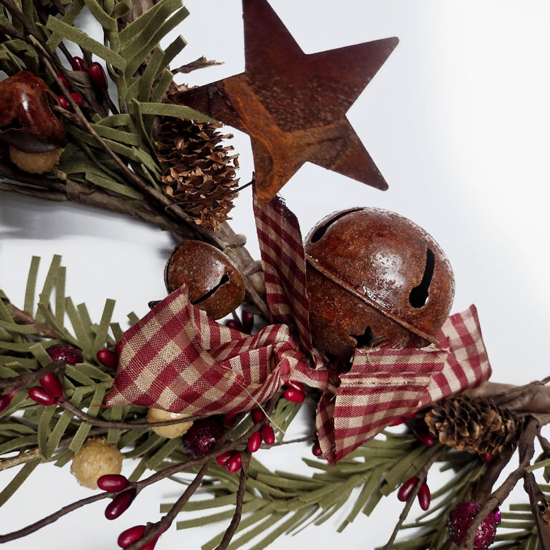 Faux Pine 22'' Wreath