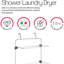 Metal Laundry Room Organiser