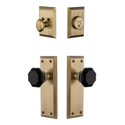 5th Avenue Complete Entry Knob Set with Deadbolt